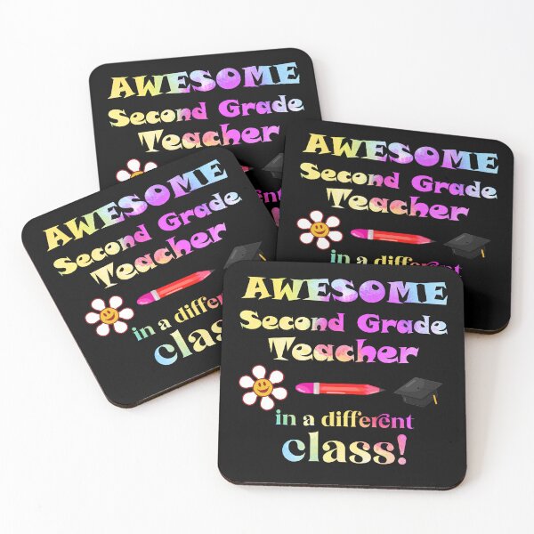 Item preview, AWESOME Second Grade Teacher in a different class designed and sold by captainpeter.