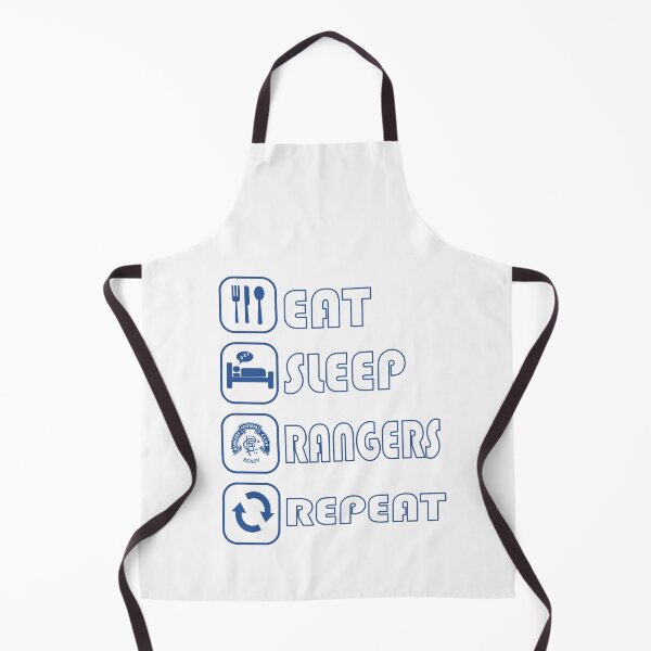 Item preview, Eat Sleep Football Repeat! Rangers Fan Art Work, Football Fan Gift designed and sold by FootyLocker.