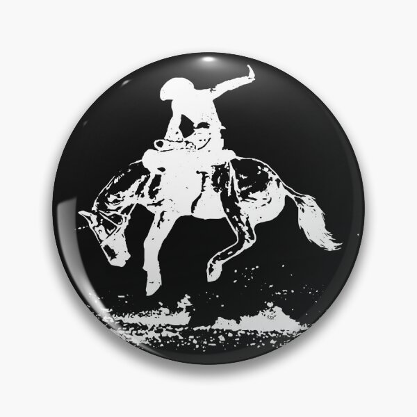 Item preview, Rodeo Bucking Horse Cowboy Riding Stallion designed and sold by LarkDesigns.