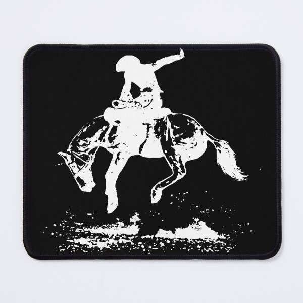 Item preview, Rodeo Bucking Horse Cowboy Riding Stallion designed and sold by LarkDesigns.