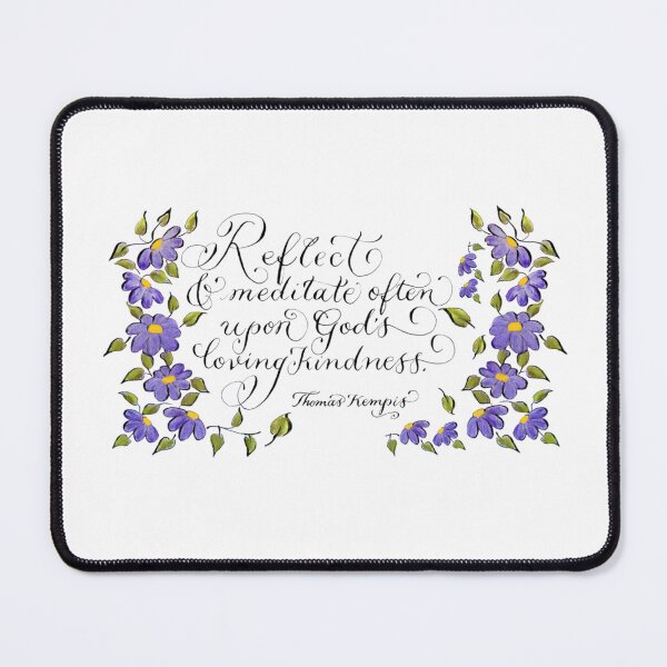 Item preview, Reflect and meditate inspirational quote designed and sold by Melissa Renee.