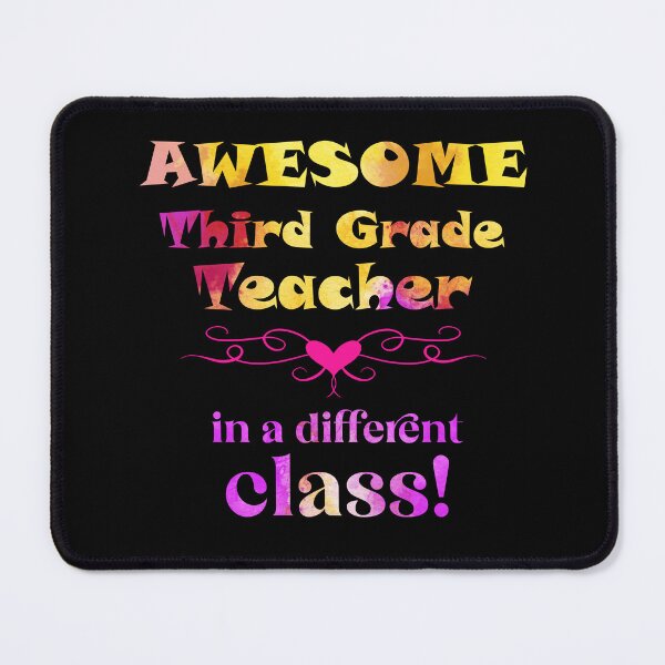 Item preview, AWESOME Third Grade Teacher in a different class designed and sold by captainpeter.