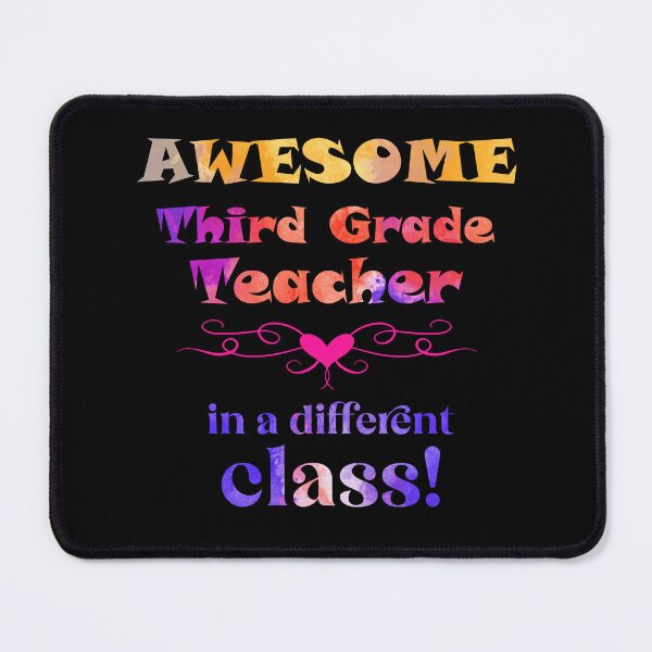 Item preview, AWESOME Third Grade Teacher in a different class designed and sold by captainpeter.