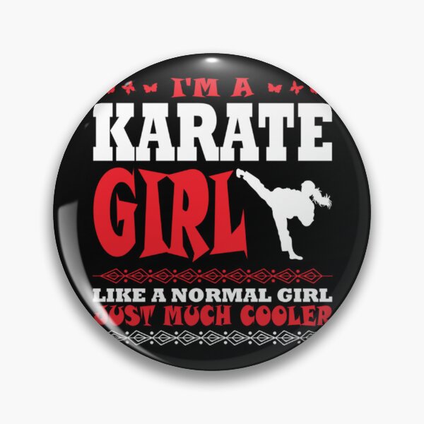 Item preview, Vintage Karate Girl Quotes Martial Arts designed and sold by Trostberger.