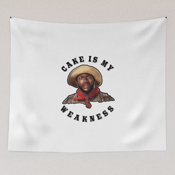Item preview, Cake Is My Weakness Kevin Hart Jumanji designed and sold by comedybox.
