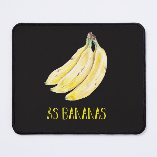 Item preview, As Bananas - Portuguese Bananas Pop Watercolor Illustration designed and sold by wanderinglaur.
