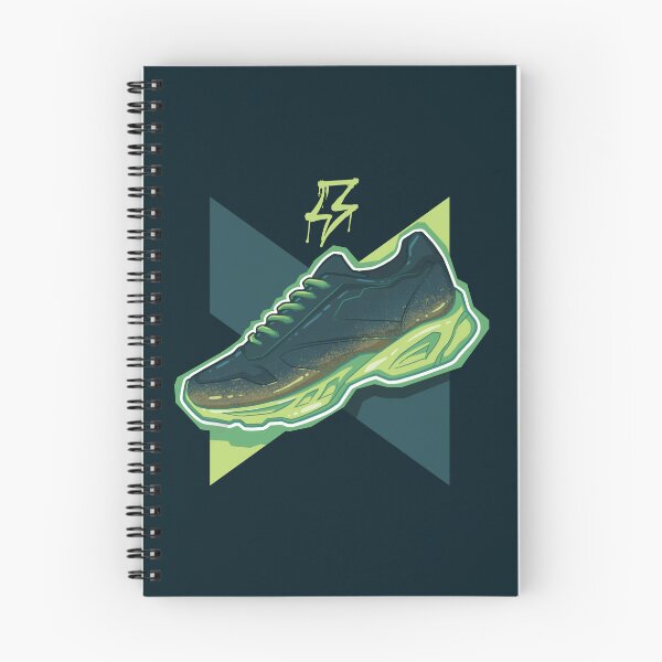 Item preview, Urban Sneaker Design for T-shirts & Stickers - Graffiti Style Green Theme Urban Sneaker designed and sold by YABODesigns.