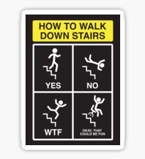 Stair Safety Sticker