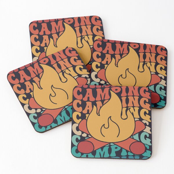 Item preview, Camping fire for retro campers designed and sold by SweetLog.