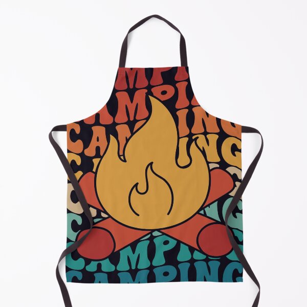 Item preview, Camping fire for retro campers designed and sold by SweetLog.
