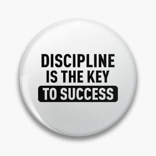 Item preview, Discipline is the Key to Sucess - Inspirational Quote (Original) designed and sold by FilipeFerreira.