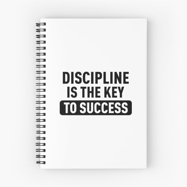 Item preview, Discipline is the Key to Sucess - Inspirational Quote (Original) designed and sold by FilipeFerreira.