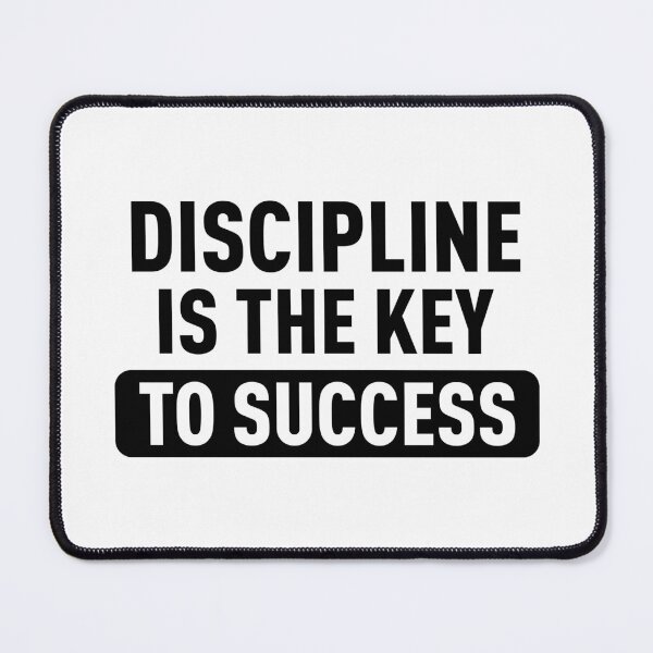 Item preview, Discipline is the Key to Sucess - Inspirational Quote (Original) designed and sold by FilipeFerreira.