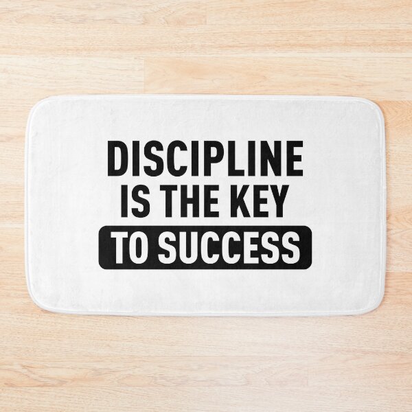 Item preview, Discipline is the Key to Sucess - Inspirational Quote (Original) designed and sold by FilipeFerreira.