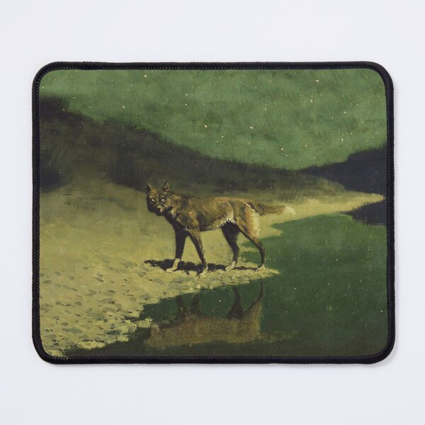 Item preview, Moonlight Wolf - Frederic Remington designed and sold by Vintage Designs +.