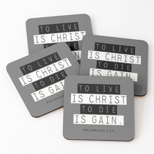 Item preview, Philippians 1 21 designed and sold by AdamKroen.
