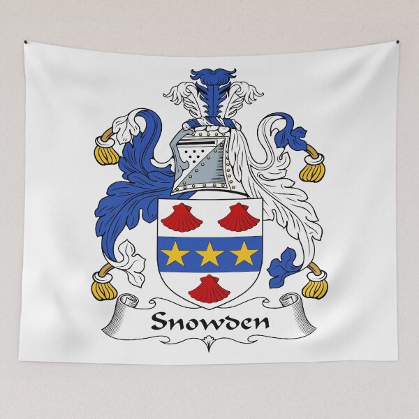 Item preview, Snowden or Snowdon designed and sold by HaroldHeraldry.
