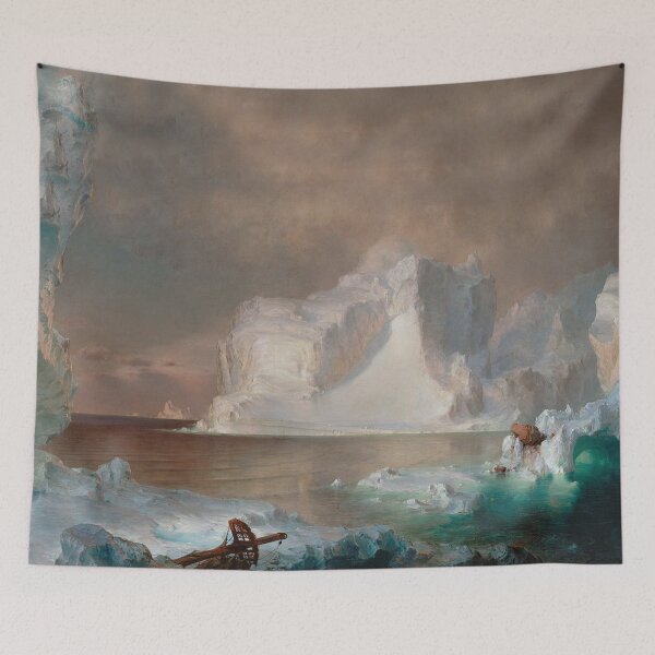 Item preview, The Icebergs - Frederic Edwin  Church  designed and sold by Vintage Designs +.