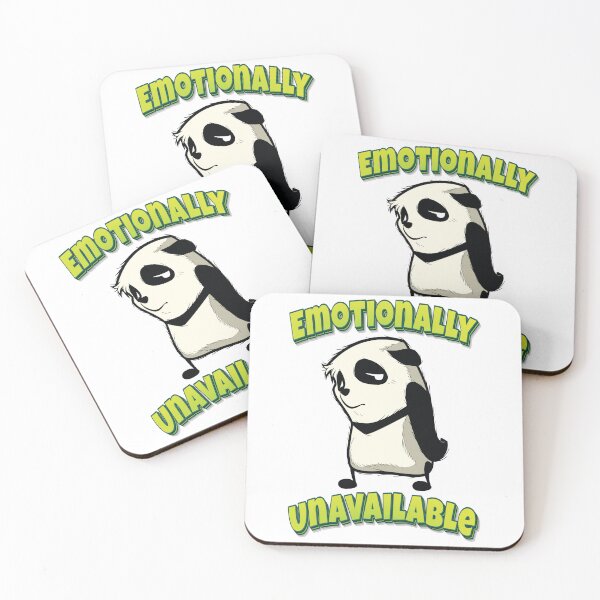 Item preview, Emotionally Unavailable Panda designed and sold by GoodVibesWX9.