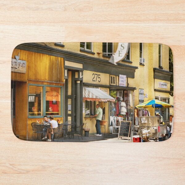 Item preview, City - Kingston, NY - Eating in the Stockade District designed and sold by Mike Savad Photography.