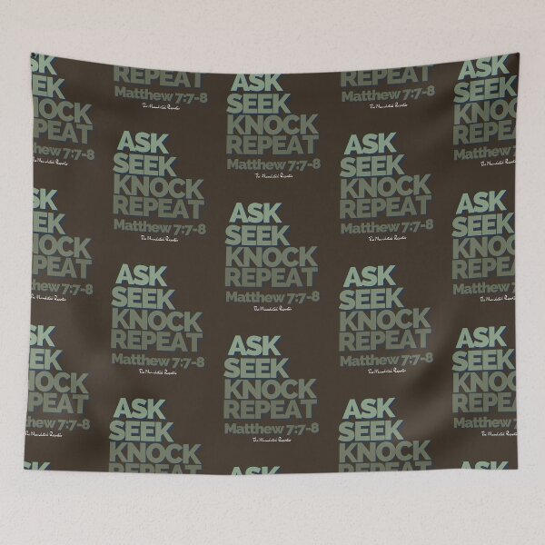 Item preview, Ask Seek, Knock Repeat - Agate designed and sold by TheReporter1.