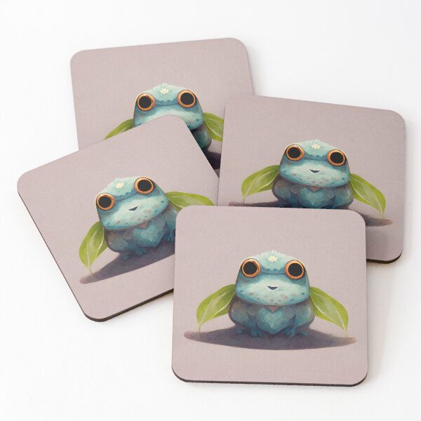 Item preview, Cute frog with leaf wings designed and sold by MadSwellDesigns.