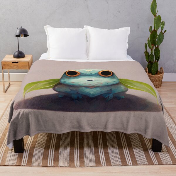 Item preview, Cute frog with leaf wings designed and sold by MadSwellDesigns.