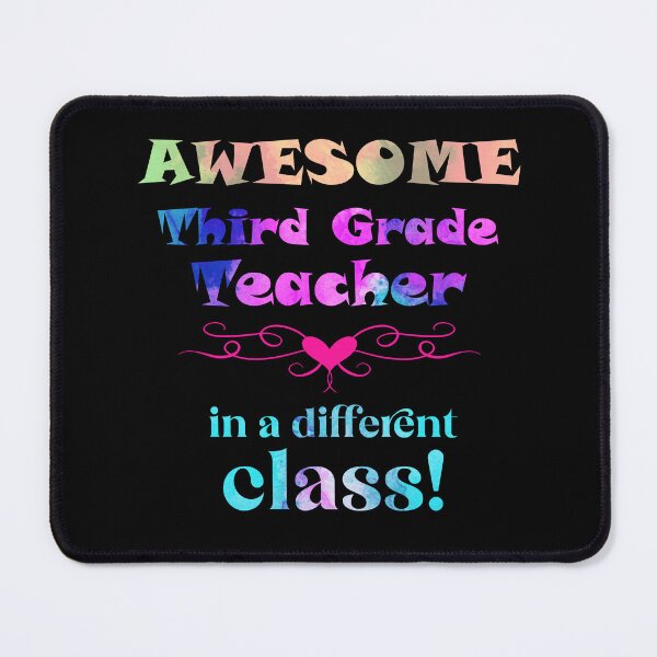 Item preview, AWESOME Third Grade Teacher in a different class designed and sold by captainpeter.