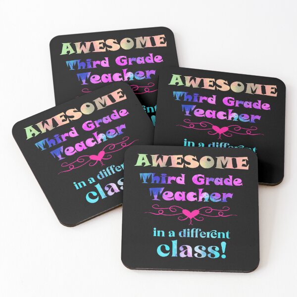 Item preview, AWESOME Third Grade Teacher in a different class designed and sold by captainpeter.