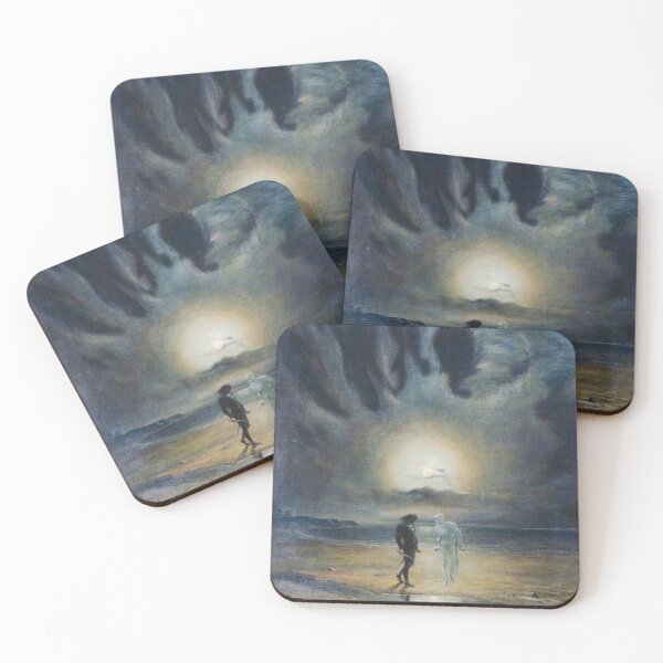 Item preview, Hamlet and the Ghost - Frederick James Shields  designed and sold by Vintage Designs +.