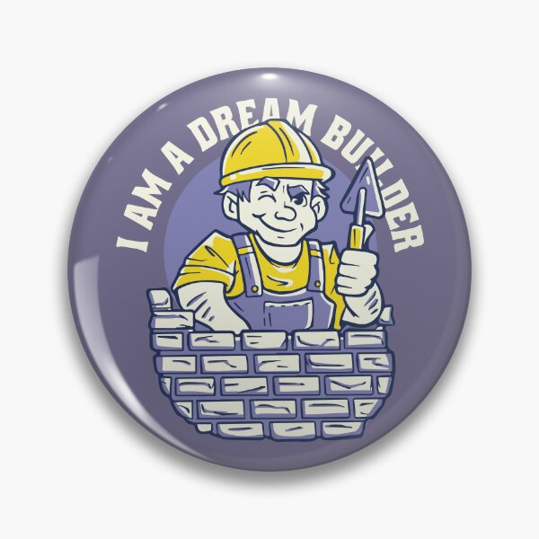 Item preview, Dream builder cartoon design designed and sold by Palteeshop.