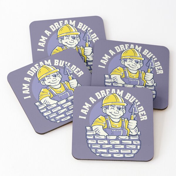 Item preview, Dream builder cartoon design designed and sold by Palteeshop.