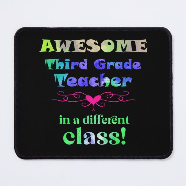 Item preview, AWESOME Third Grade Teacher in a different class designed and sold by captainpeter.
