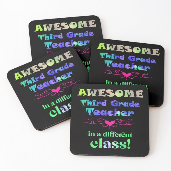 Item preview, AWESOME Third Grade Teacher in a different class designed and sold by captainpeter.