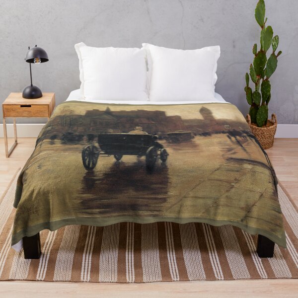 Item preview,  Columbus Avenue, Rainy Day - Frederick Childe Hassam designed and sold by Vintage Designs +.