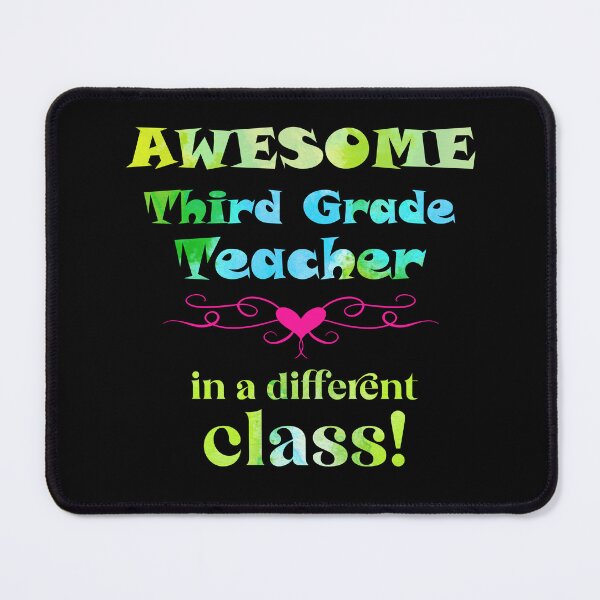 Item preview, AWESOME Third Grade Teacher in a different class designed and sold by captainpeter.