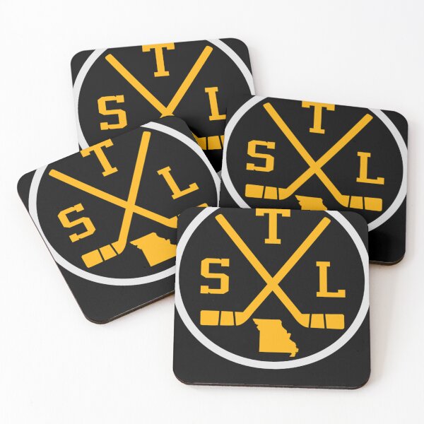 Artikelvorschau, Retro St. Louis Hockey Emblem Vintage STL entworfen und verkauft von MARYANNADIXON.