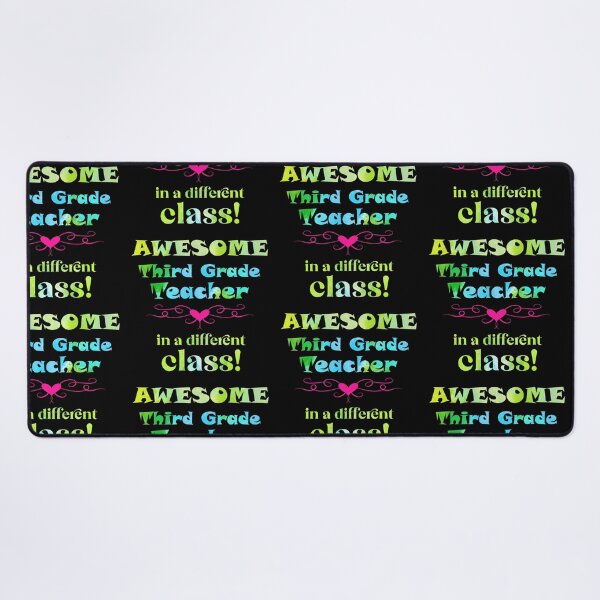 Item preview, AWESOME Third Grade Teacher in a different class designed and sold by captainpeter.