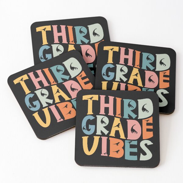 Item preview, Third Grade Vibes Dinosaur - 3rd Grade Vibes - 3rd Grade Team designed and sold by Luvjesus2.