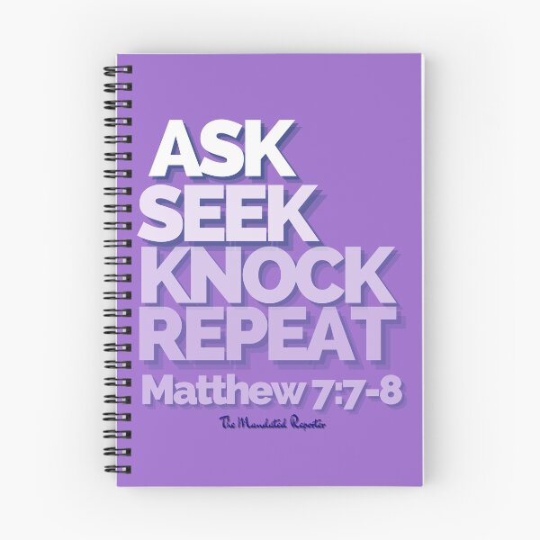 Item preview, Ask Seek, Knock Repeat - Amethyst designed and sold by TheReporter1.