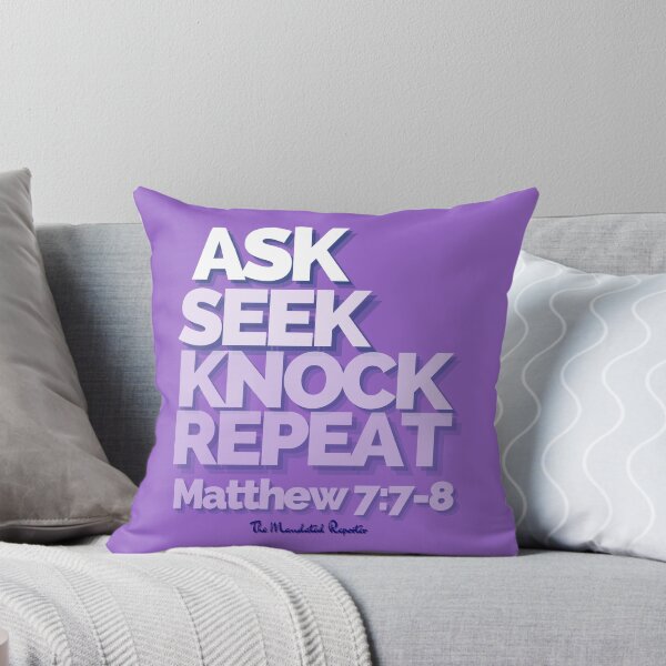 Item preview, Ask Seek, Knock Repeat - Amethyst designed and sold by TheReporter1.