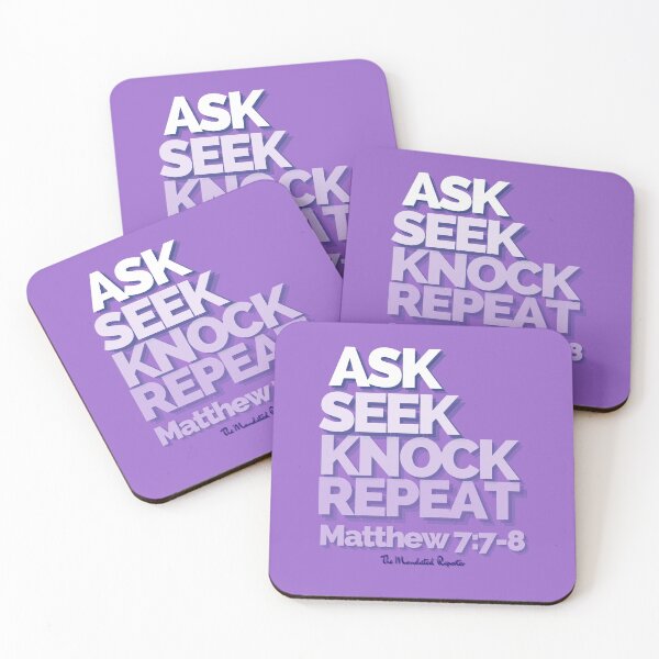 Item preview, Ask Seek, Knock Repeat - Amethyst designed and sold by TheReporter1.