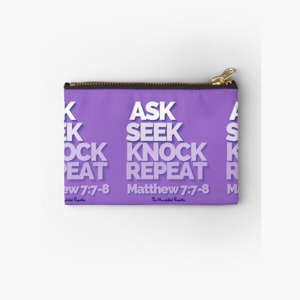 Item preview, Ask Seek, Knock Repeat - Amethyst designed and sold by TheReporter1.