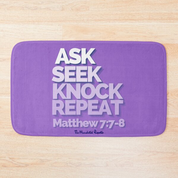 Item preview, Ask Seek, Knock Repeat - Amethyst designed and sold by TheReporter1.