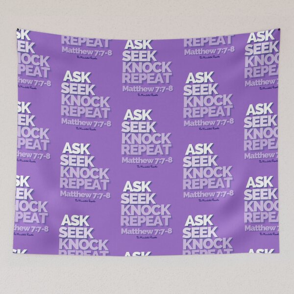Item preview, Ask Seek, Knock Repeat - Amethyst designed and sold by TheReporter1.