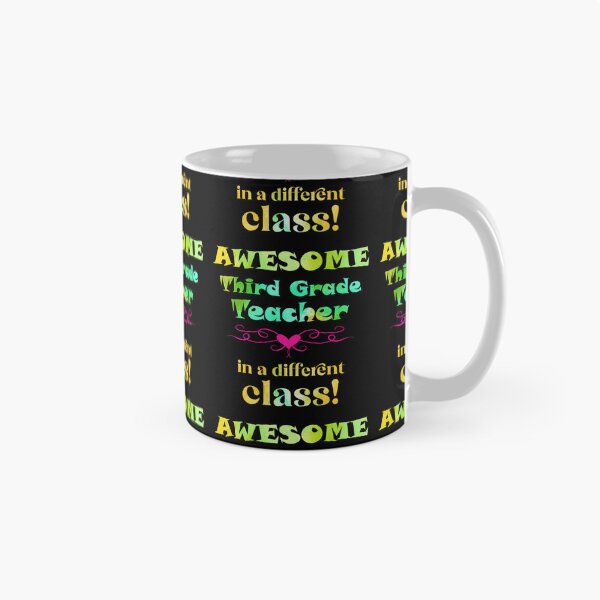 Item preview, AWESOME Third Grade Teacher in a different class designed and sold by captainpeter.