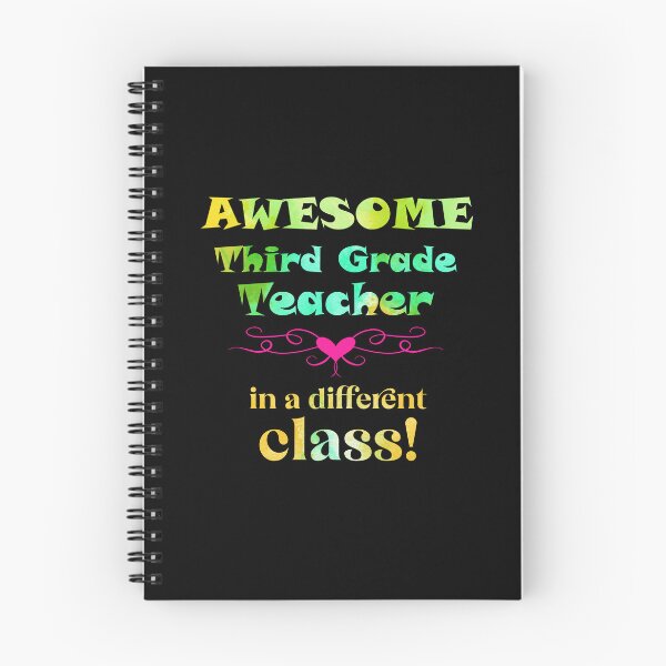 Item preview, AWESOME Third Grade Teacher in a different class designed and sold by captainpeter.