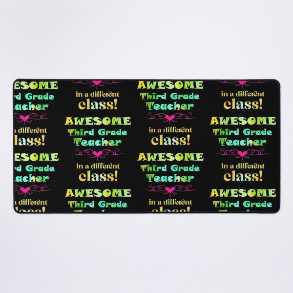 Item preview, AWESOME Third Grade Teacher in a different class designed and sold by captainpeter.