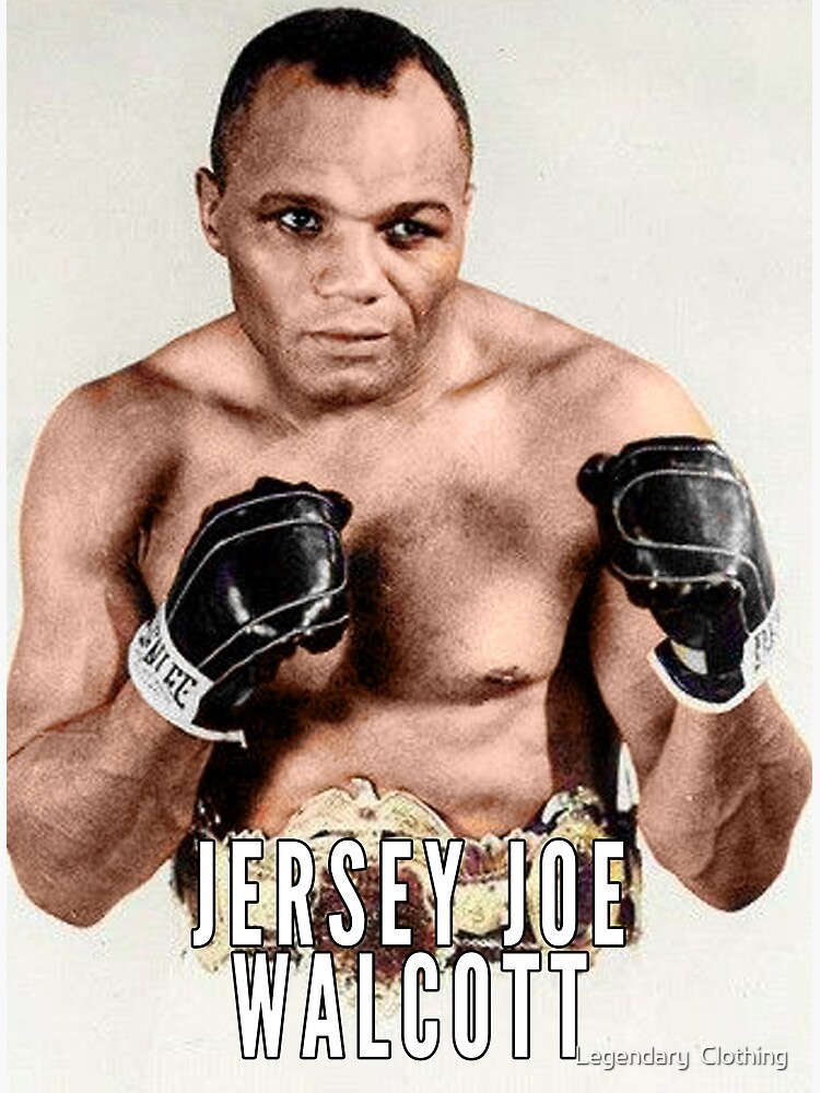 "Jersey Joe Walcott Boxing Legend Colorized" Poster for Sale by