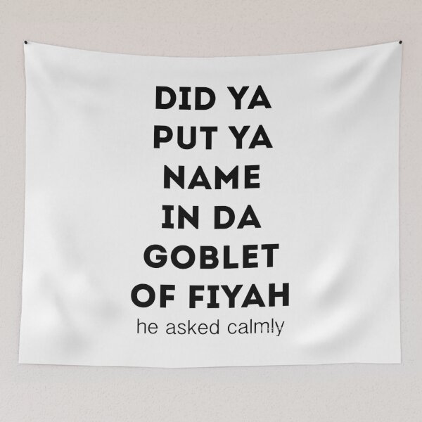 Item preview, Did Ya Put YA Name designed and sold by PottersArt.